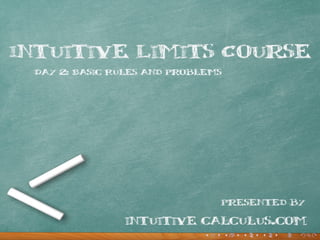 Day 2: Basic Properties of Limits | PDF