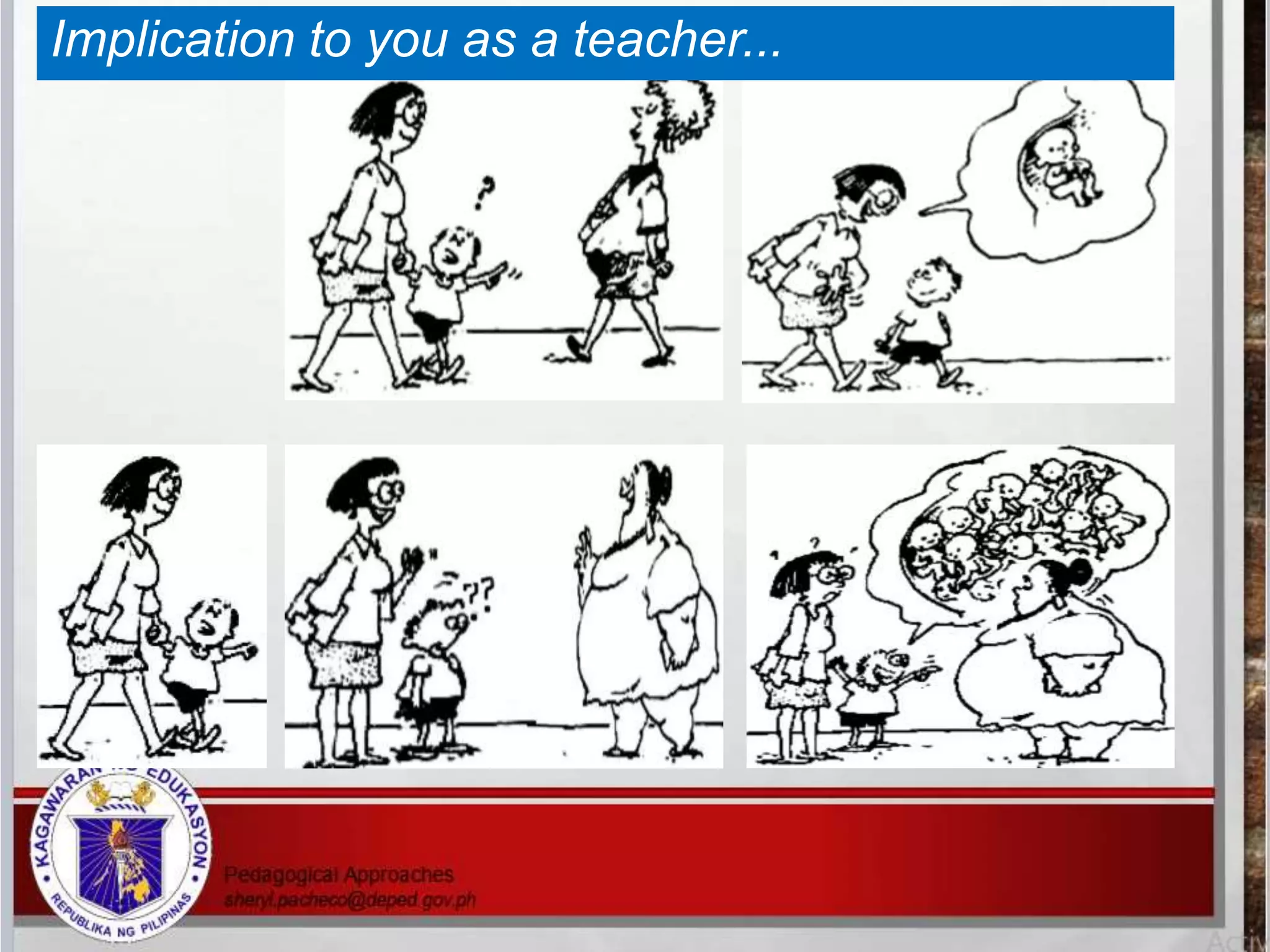 Implication to you as a teacher...
 