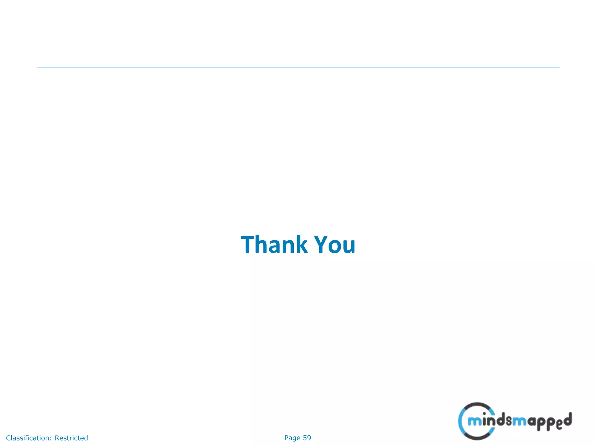 Page 59Classification: Restricted
Thank You
 