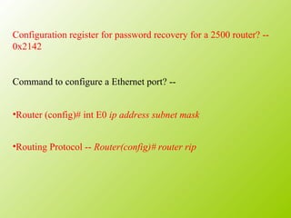 Day 25 cisco ios router configuration | PPT