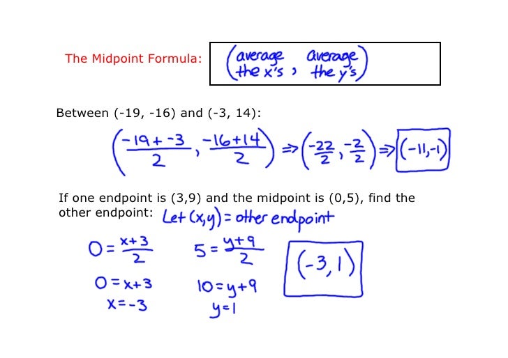 day 2 and 3 midpoint and slope 2 728