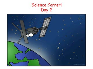 Science Corner!
Day 2

 