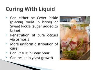 Day 2 Curing of Meat power point presentation | PPTX
