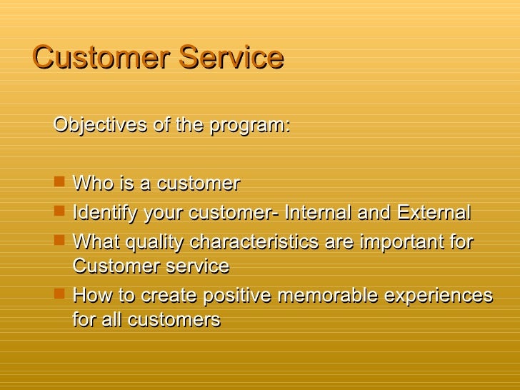 customer service handbook customer care objectives
