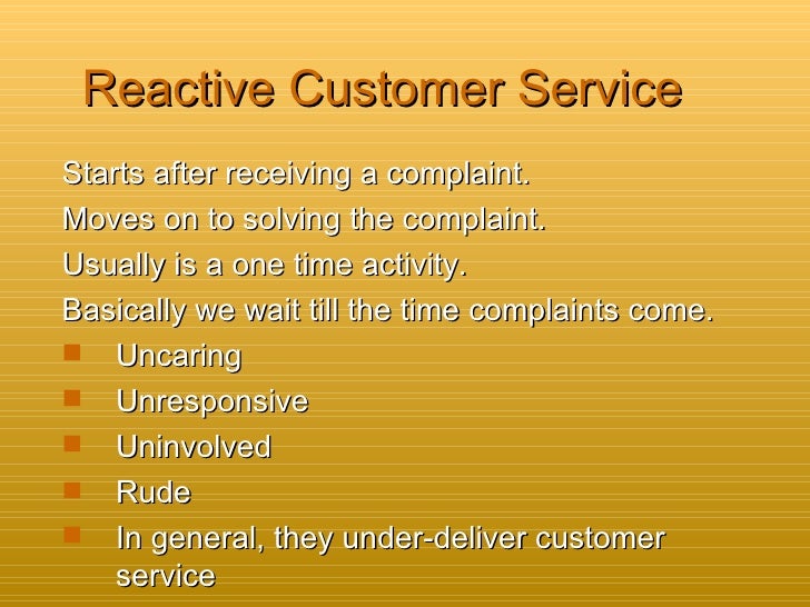 Customer Service handbook Customer Service handbook