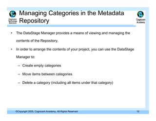 Day 2 Data Stage Manager 11.0