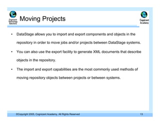 Day 2 Data Stage Manager 11.0