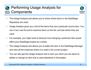 Day 2 Data Stage Manager 11.0