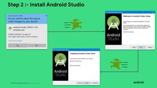 This work is licensed under the Apache 2.0 License
Step 2 :- Install Android Studio
 