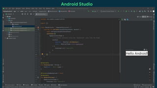 This work is licensed under the Apache 2.0 License
Android Studio
 