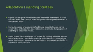 Grenada Adaptation Financing Strategy | Titus Antoine, Government of ...