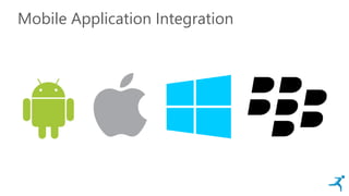Mobile Application Integration
 
