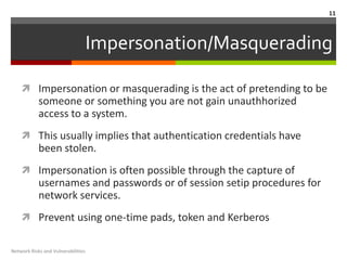 Network Security Risk | PPTX