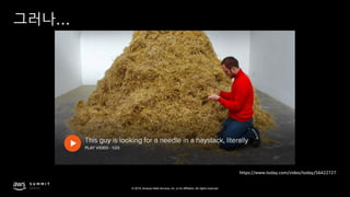 © 2019, Amazon Web Services, Inc. or its affiliates. All rights reserved.
그러나…
https://www.today.com/video/today/56422727
 