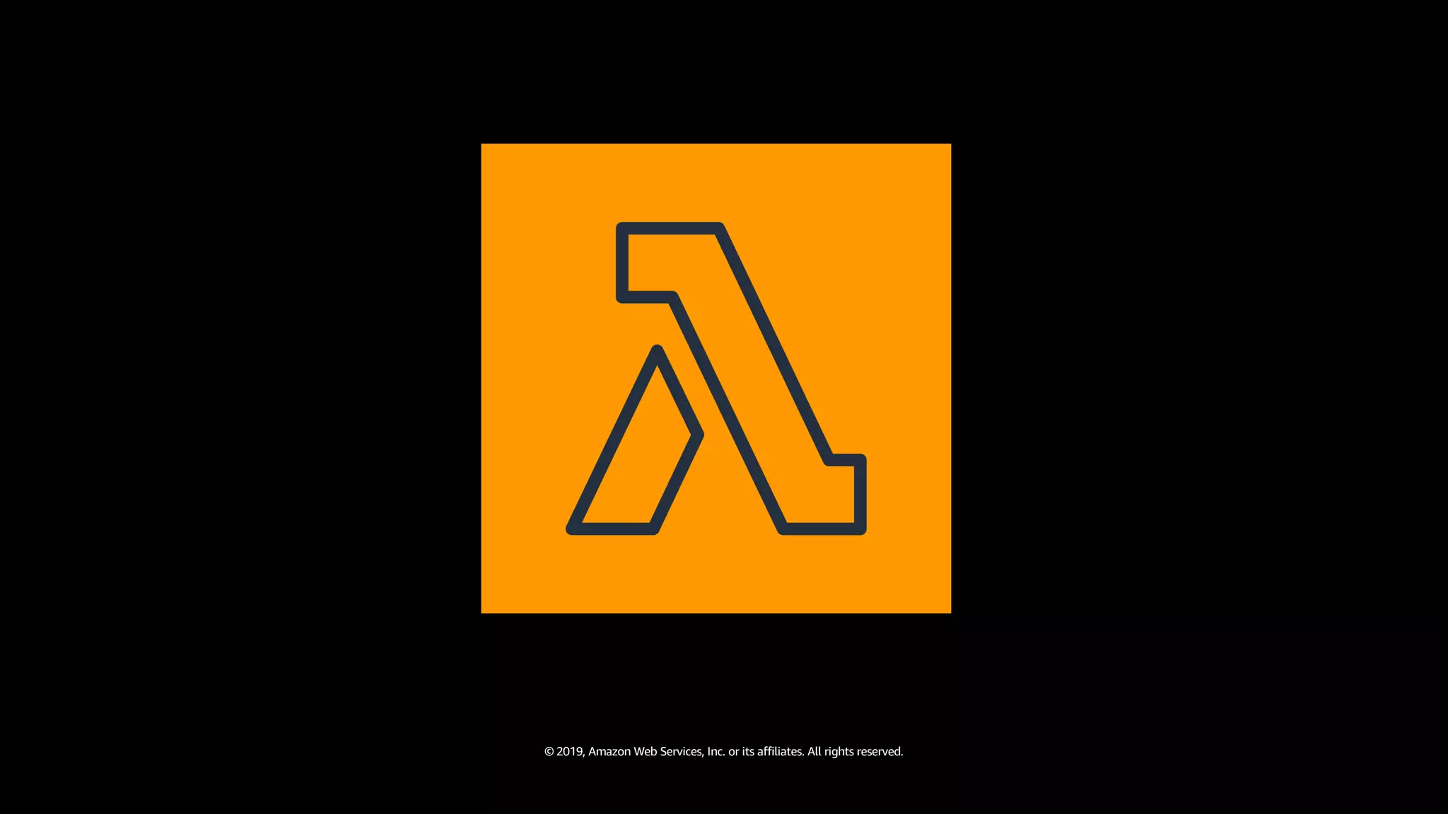 © 2019, Amazon Web Services, Inc. or its affiliates. All rights reserved.
 