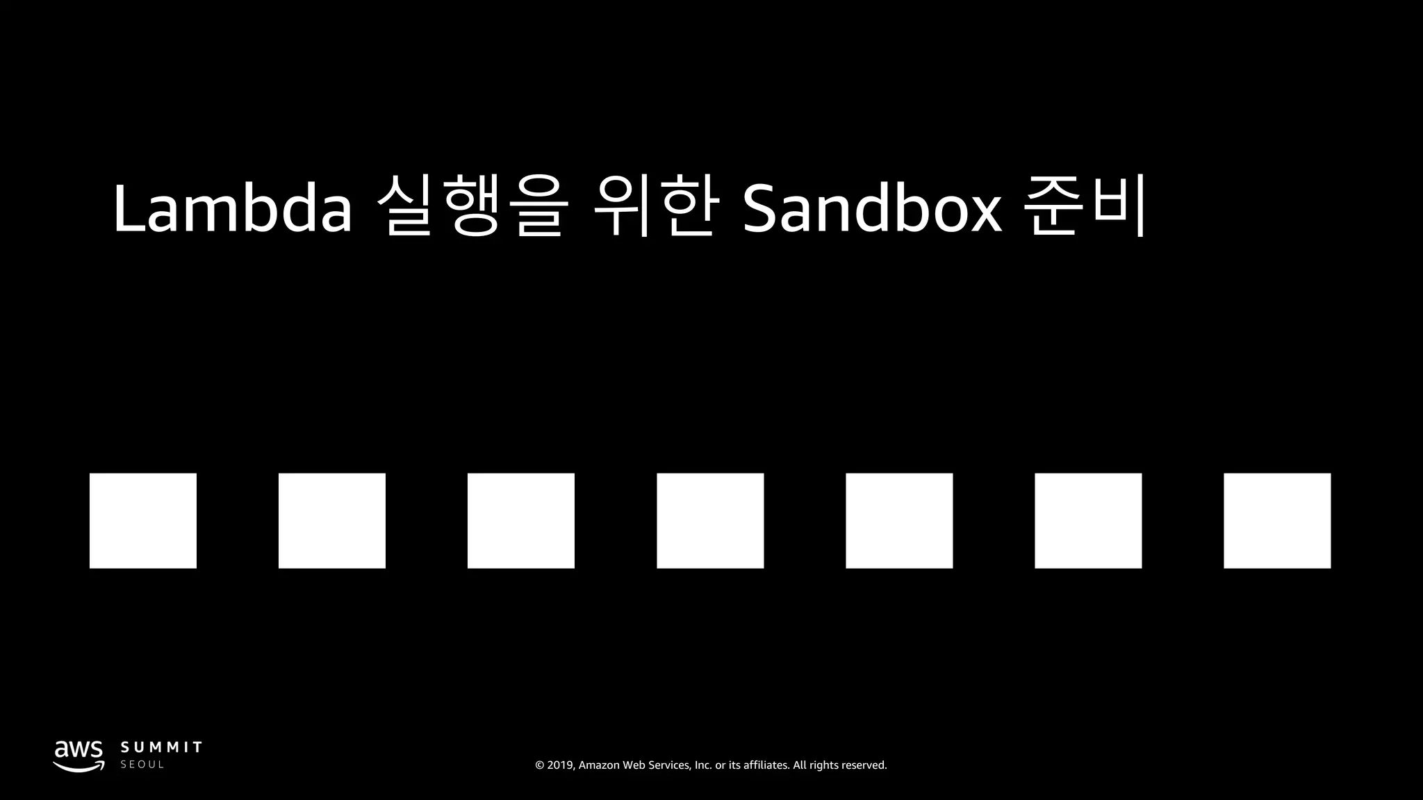 © 2019, Amazon Web Services, Inc. or its affiliates. All rights reserved.
 