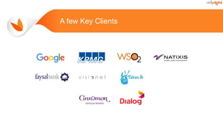 A few Key Clients
 