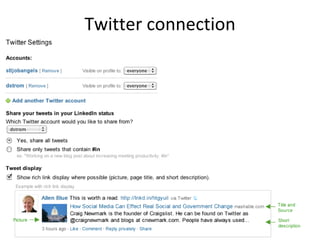 Twitter connection 