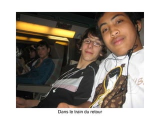 Dans le train du retour 