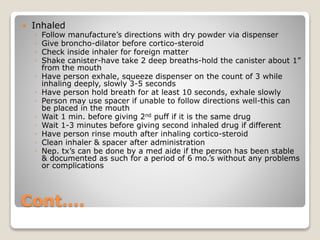 Day 3 Medication Aide | PPTX