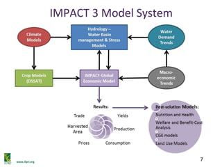 www.ifpri.org
IMPACT 3 Model System
7
 