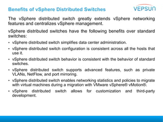 Vsphere Distributed Switch Netflow VMware Advance Troubleshooting Workshop - Day 3 | PPTX
