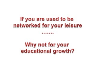 Day 3.2. educational networking