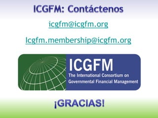icgfm@icgfm.org
Icgfm.membership@icgfm.org
 