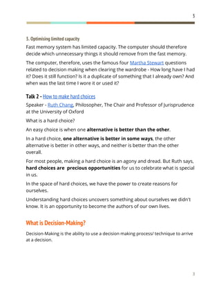 Day 31   decision-making skill