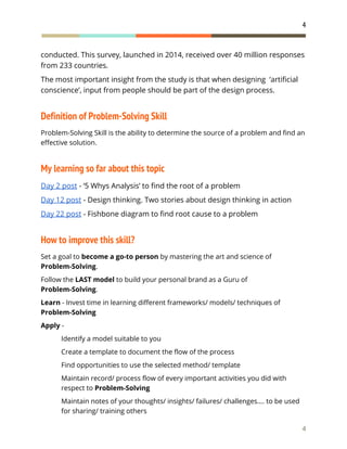 Day 32   problem-solving skill