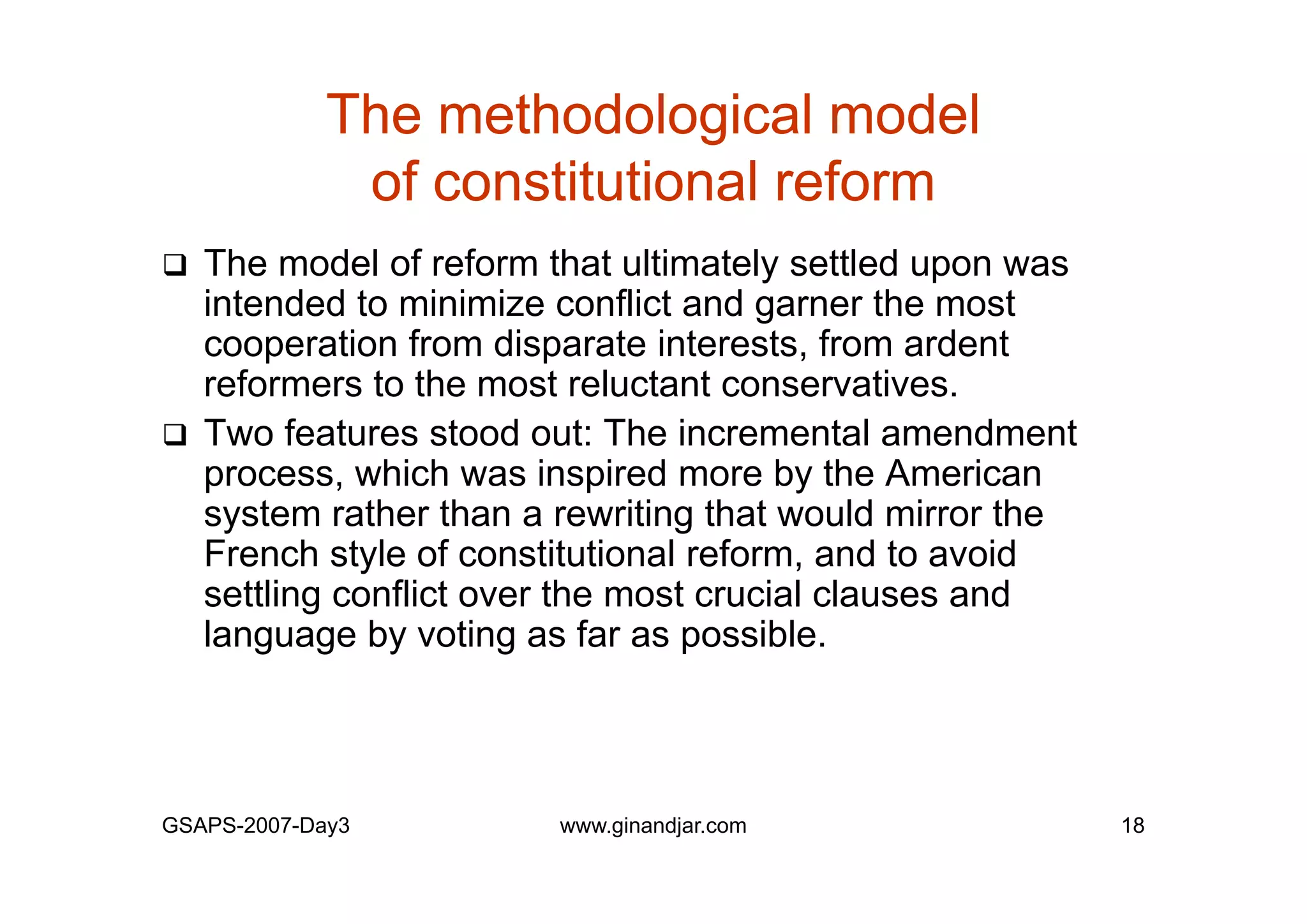 Day 3: Presentation of Individual Mid-term Paper