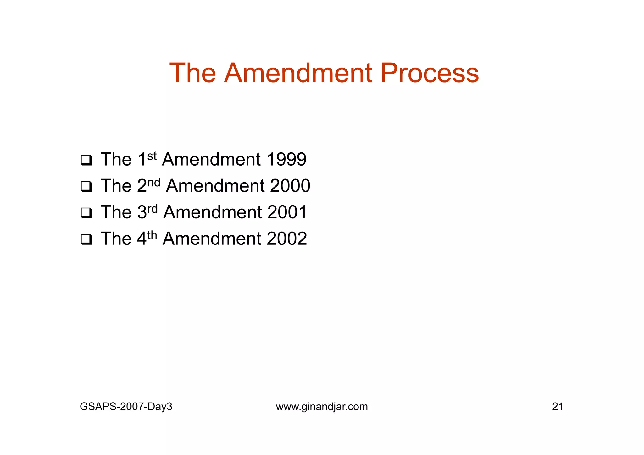 Day 3: Presentation of Individual Mid-term Paper