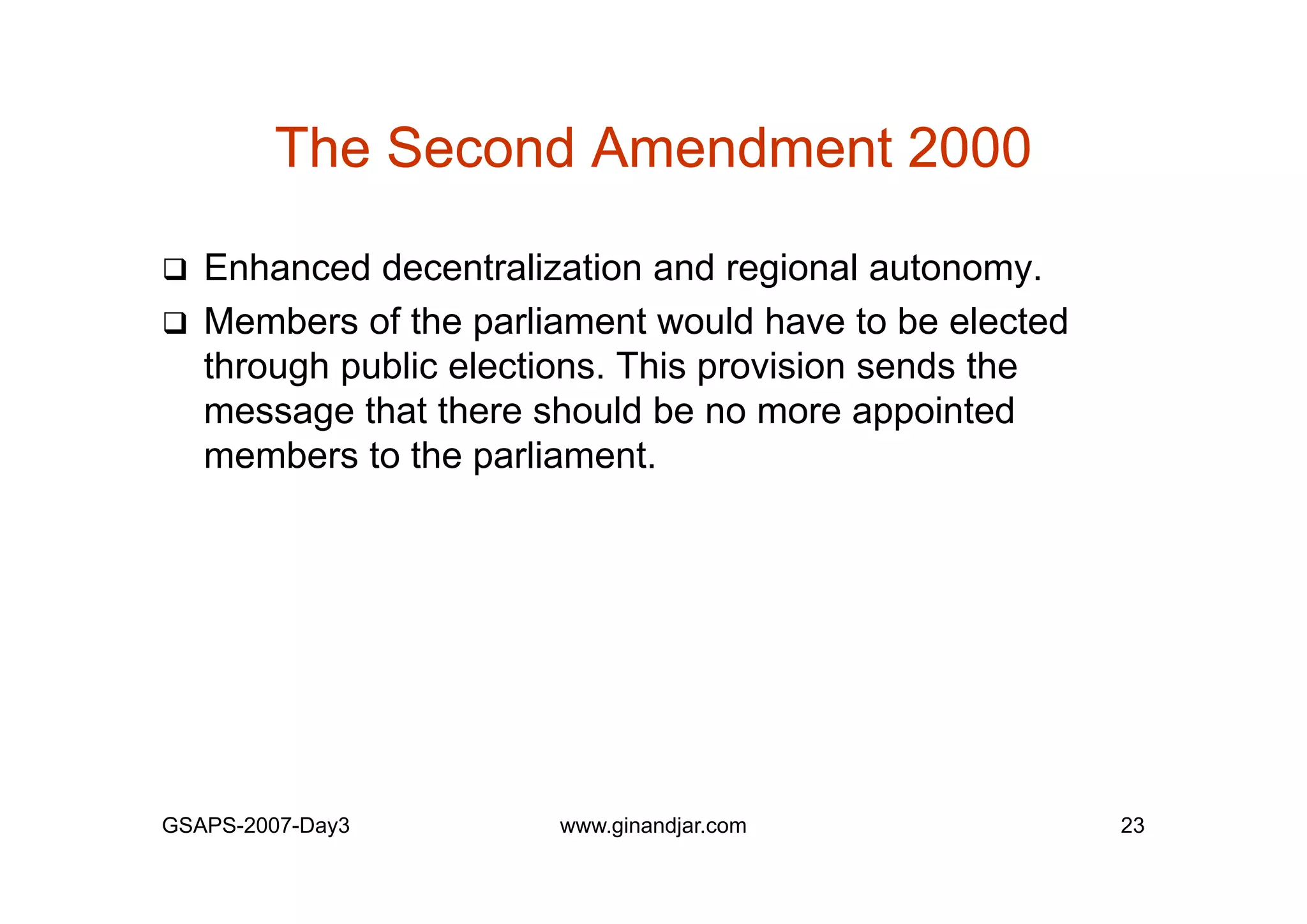 Day 3: Presentation of Individual Mid-term Paper