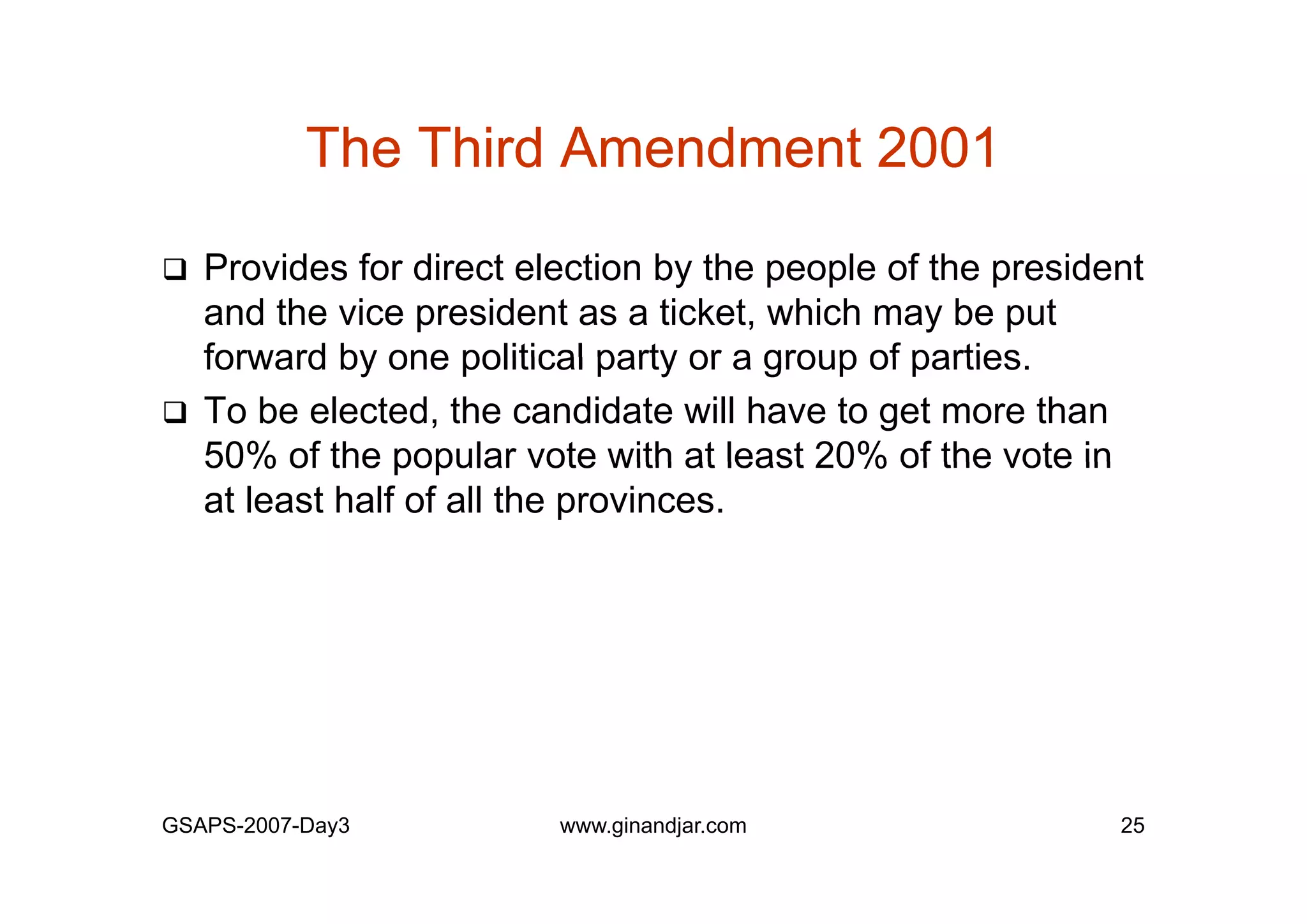Day 3: Presentation of Individual Mid-term Paper