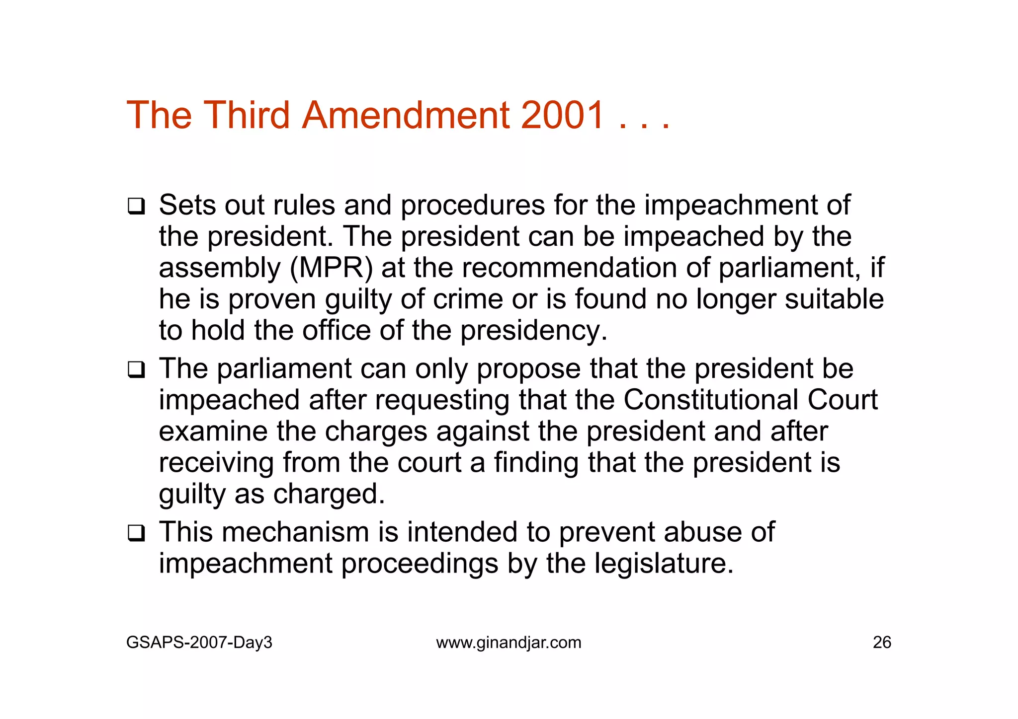 Day 3: Presentation of Individual Mid-term Paper