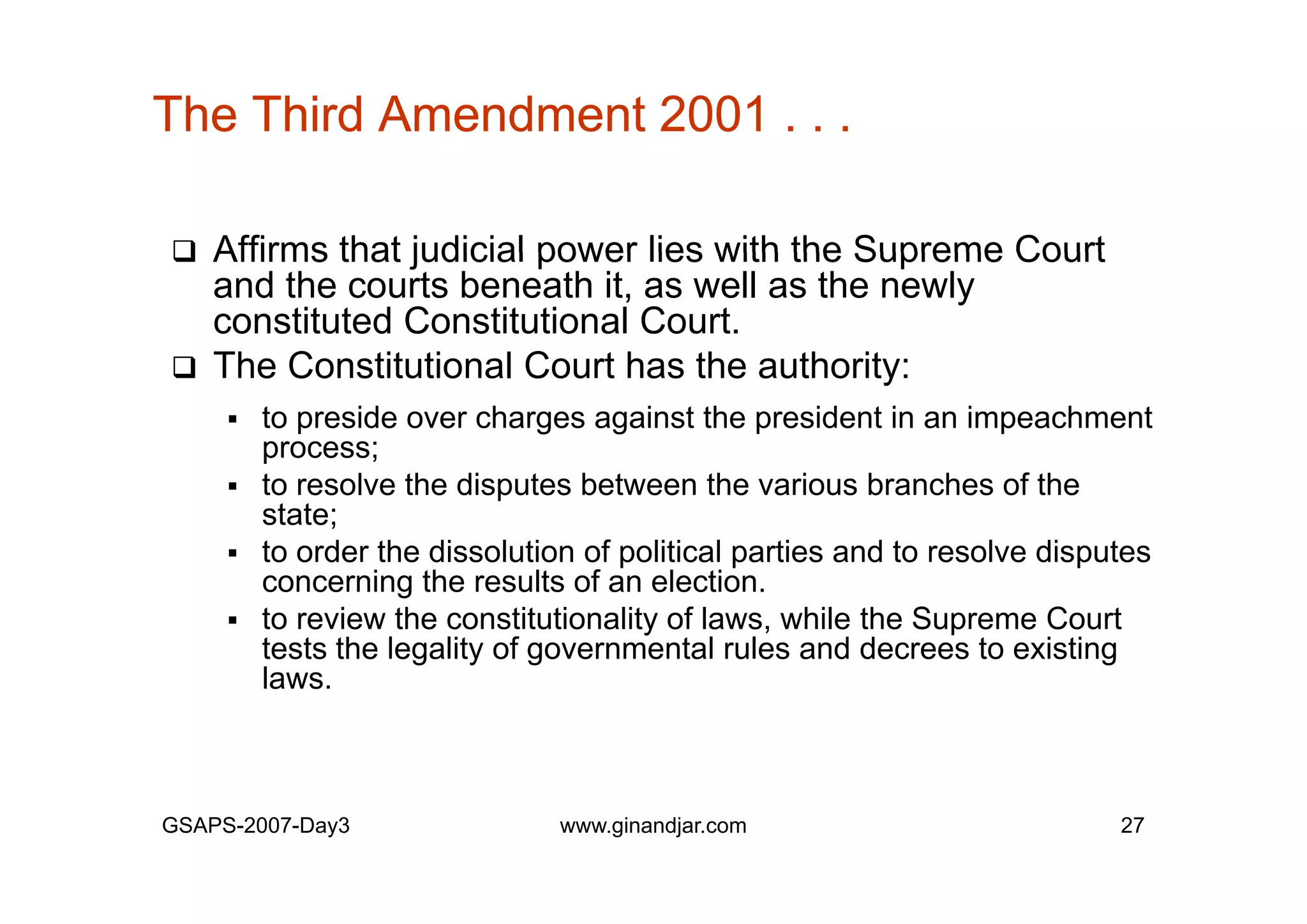 Day 3: Presentation of Individual Mid-term Paper