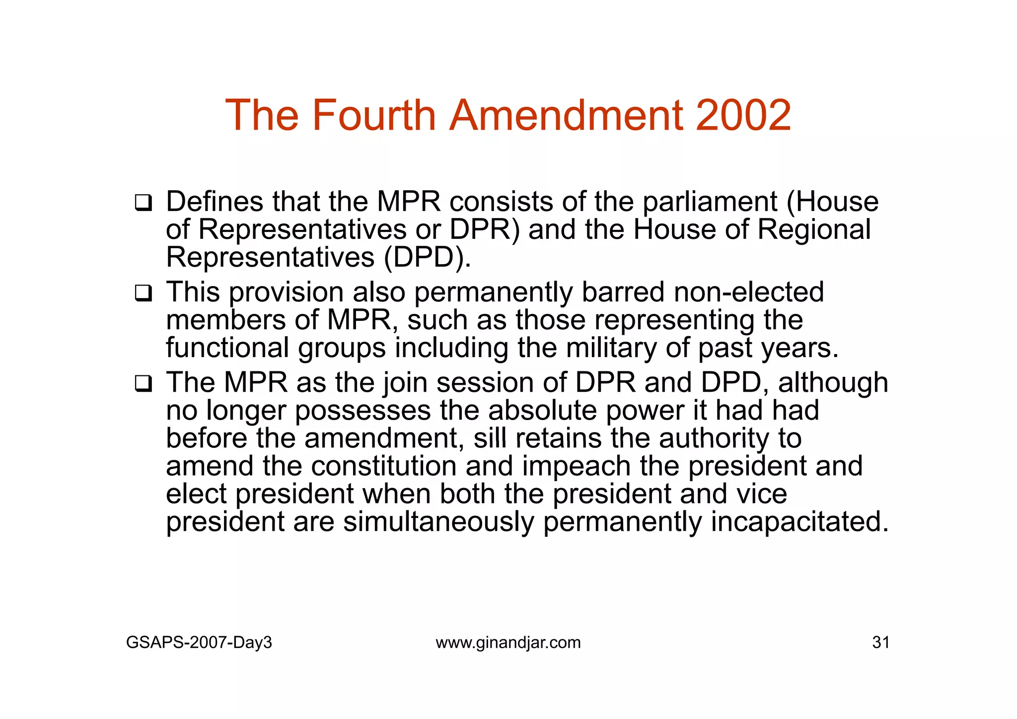 Day 3: Presentation of Individual Mid-term Paper