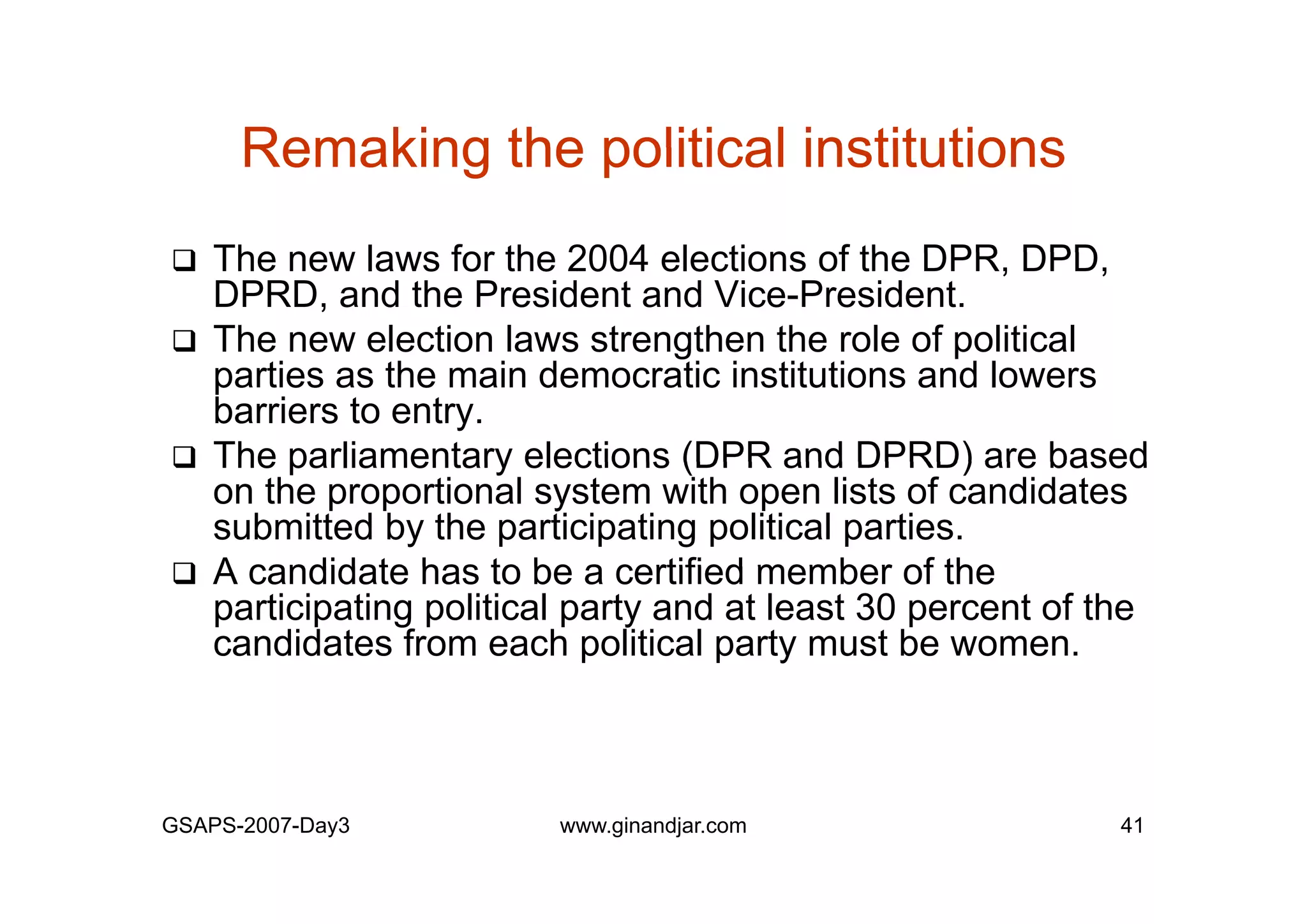 Day 3: Presentation of Individual Mid-term Paper