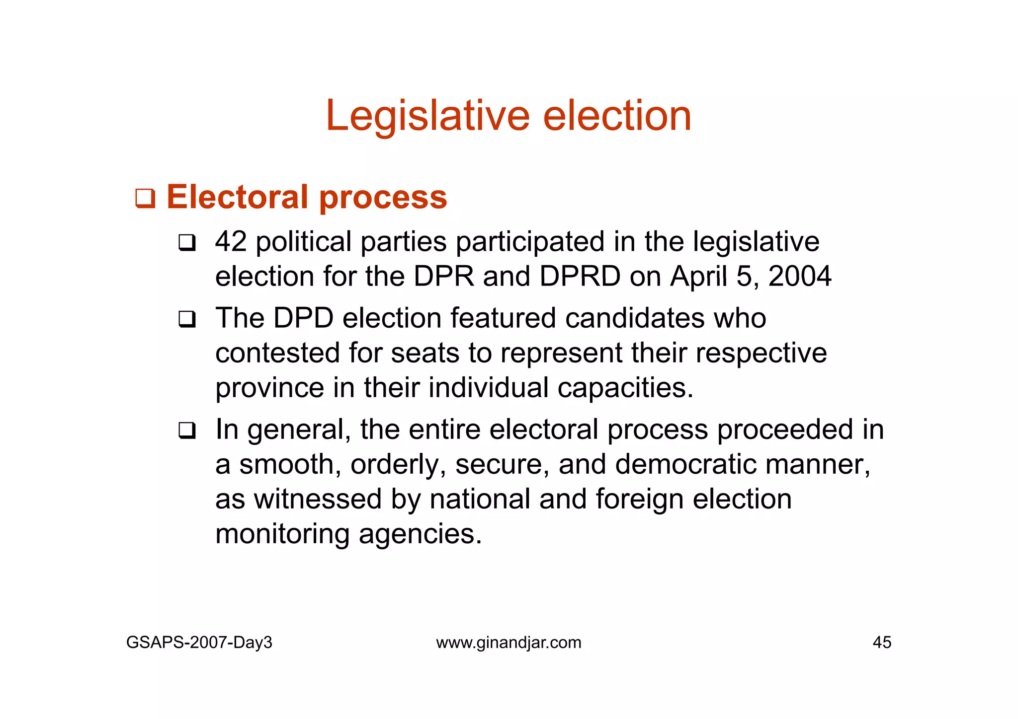 Day 3: Presentation of Individual Mid-term Paper