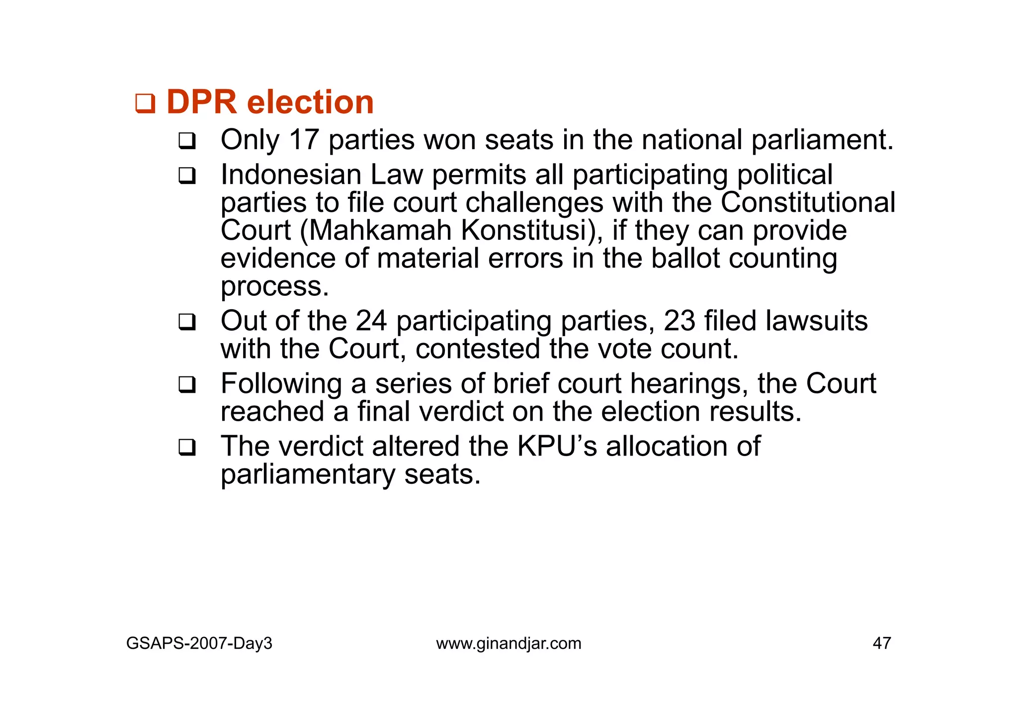 Day 3: Presentation of Individual Mid-term Paper