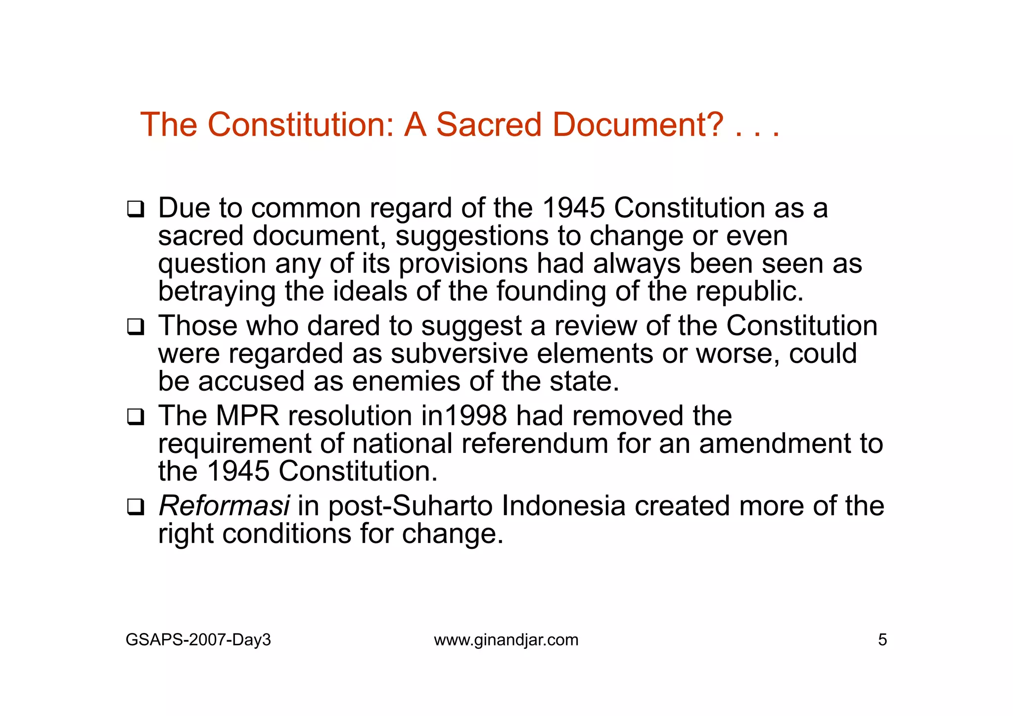 Day 3: Presentation of Individual Mid-term Paper