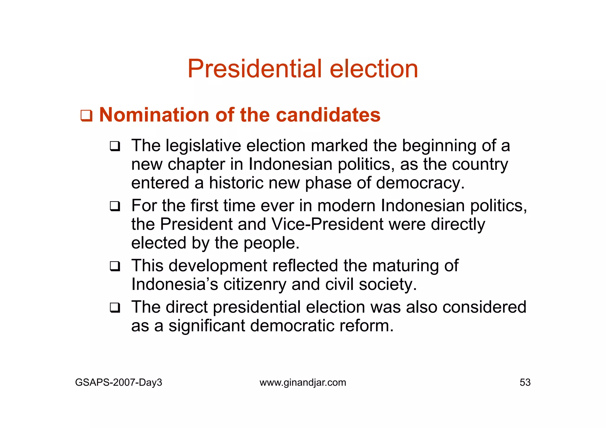 Day 3: Presentation of Individual Mid-term Paper