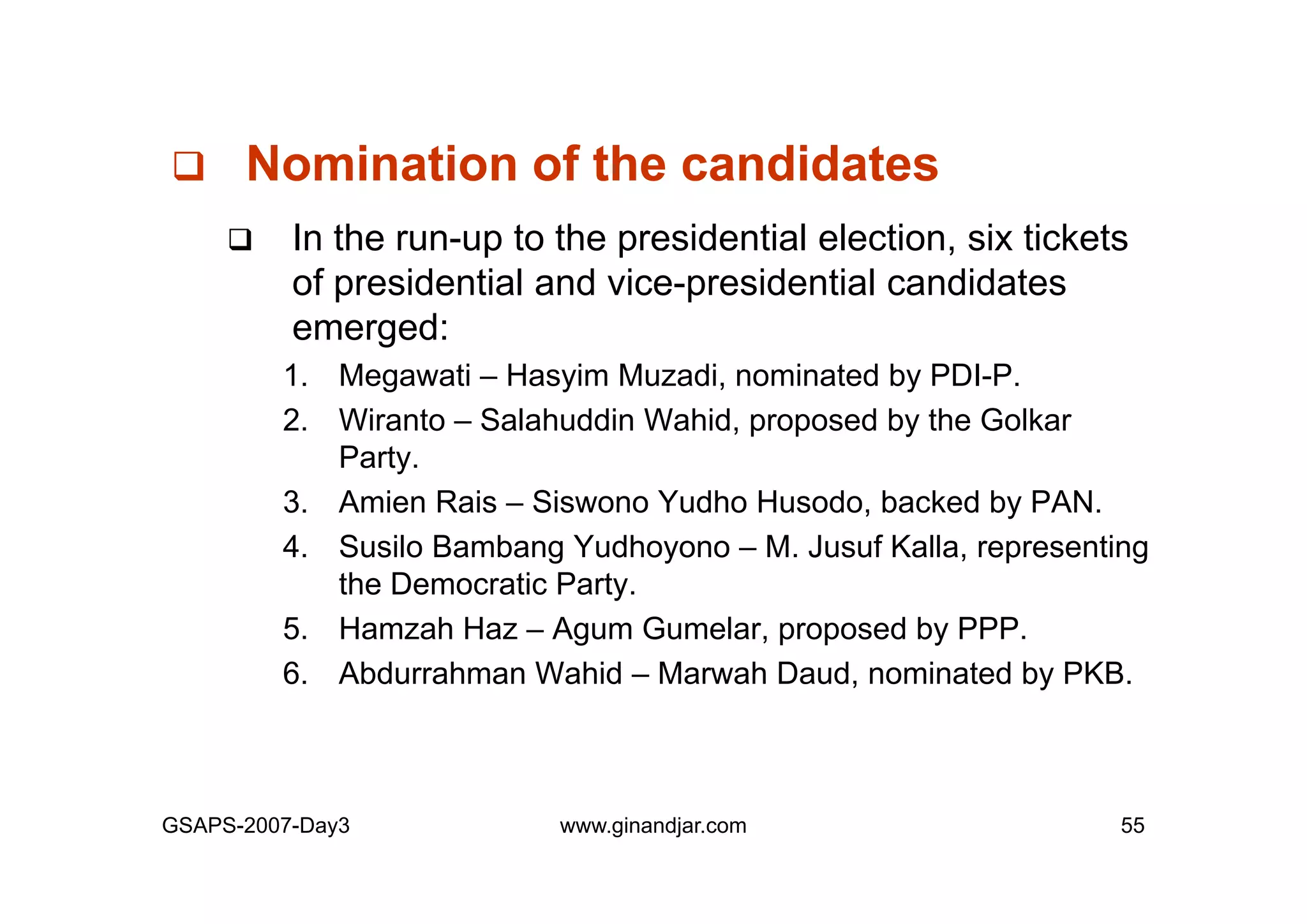 Day 3: Presentation of Individual Mid-term Paper