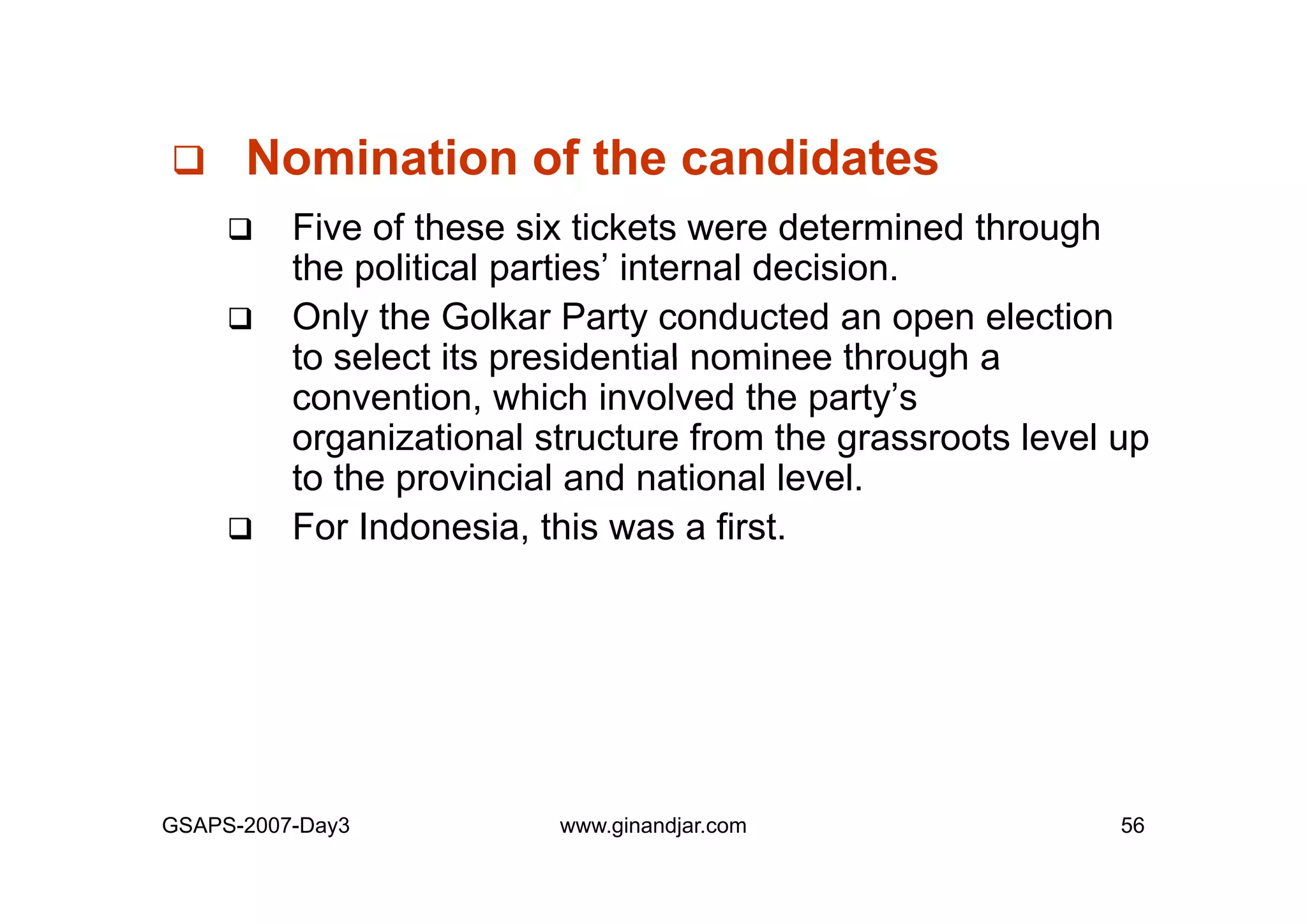 Day 3: Presentation of Individual Mid-term Paper