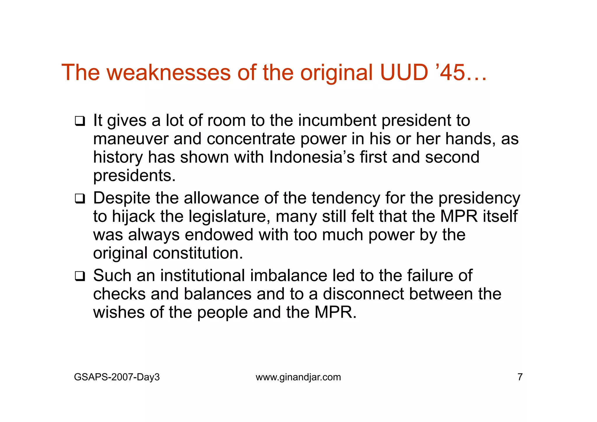 Day 3: Presentation of Individual Mid-term Paper