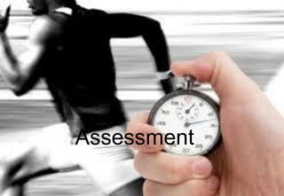 Potential Indicators
Assessment
 