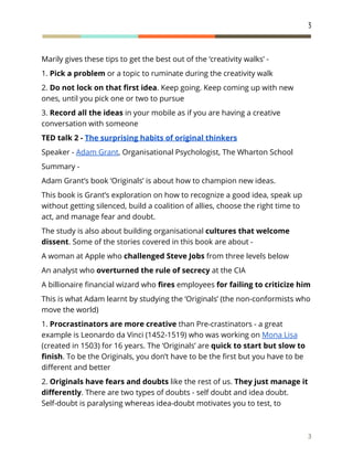 Day 33   creative thinking skill