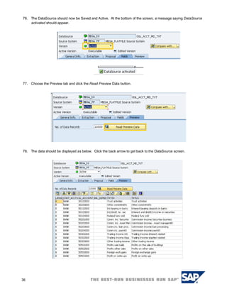 SAP BPC 10.1 NW Master Data loading | PDF