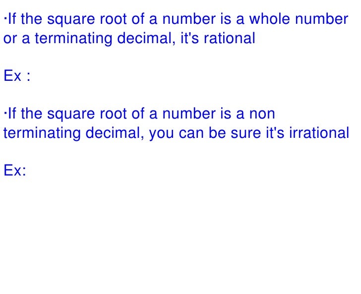 Day 3 finding square roots