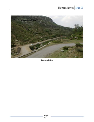 Hazara Basin Day 3
Page
12
Kawagarh Fm.
 